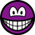 Colored smile violet 