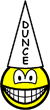 Dunce smile  