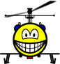 Helicopter smile  