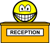 Reception smile  