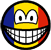 Romania smile flag 