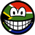 South Africa smile flag 