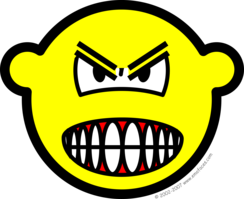 Angry buddy icon