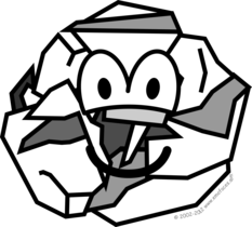 Ball of paper buddy icon