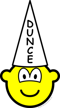 Dunce buddy icon