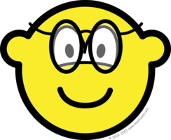 Buddy icon with glasses