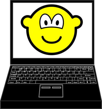 Laptop buddy icon