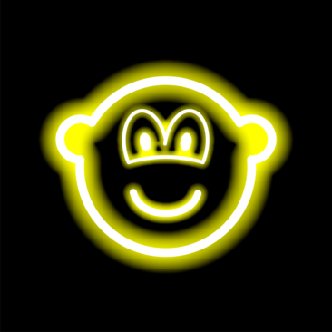 Neon light buddy icon