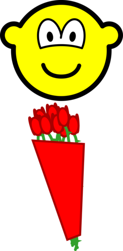 Red roses buddy icon