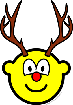 Rudolph the red nosed reindeer buddy icon