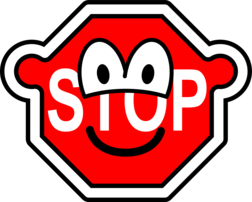 Stop sign buddy icon