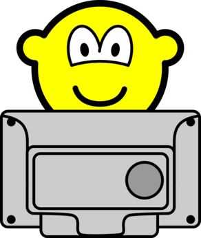 Watching telly buddy icon
