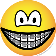 Braces emoticon