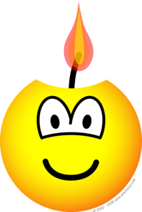 Candle emoticon