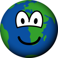 Earth emoticon