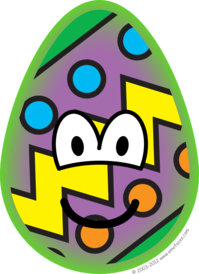 Easter egg emoticon