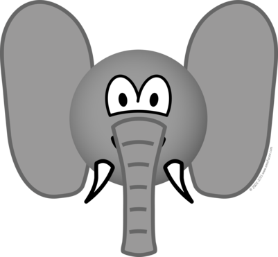 Elephant emoticon