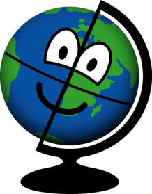 Globe emoticon