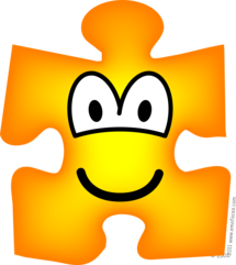 Jigsaw piece emoticon