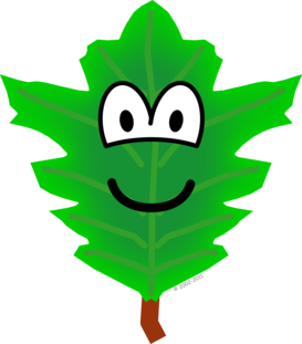 Leaf emoticon