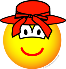 Red hat emoticon