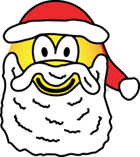 Santa emoticon