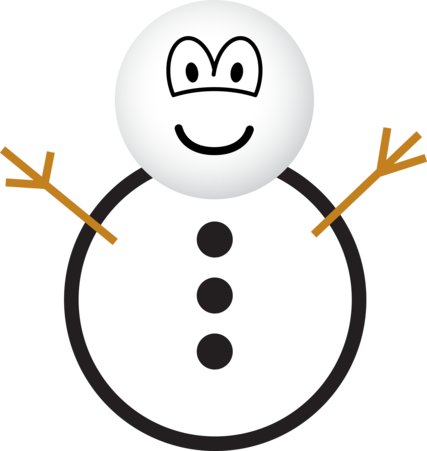 Snowman emoticon