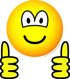 Thumbs up emoticon