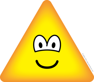 Triangle emoticon