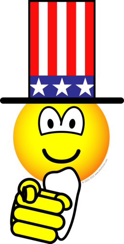 Uncle Sam emoticon