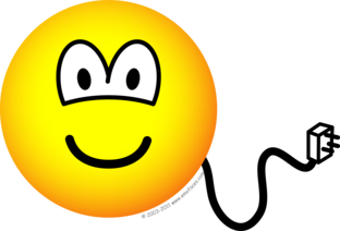 Unplugged emoticon