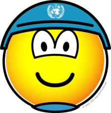 UN soldier emoticon