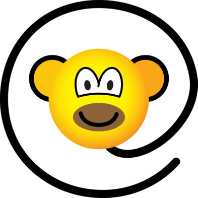 Web monkey emoticon
