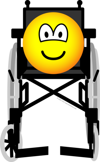 Wheelchair emoticon