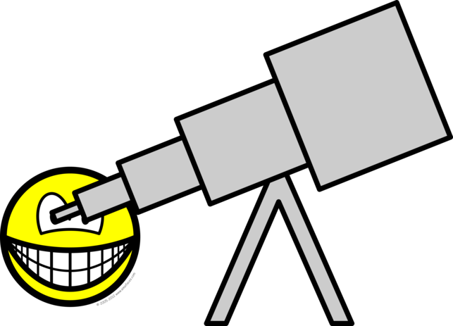 Astronomer smile