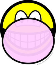 Bubble gum smile