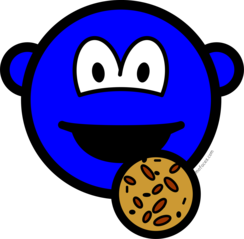 Cookie monster smile