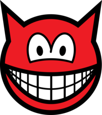 Devil smile