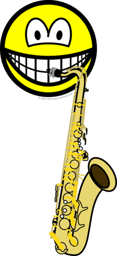 Saxophone smile
