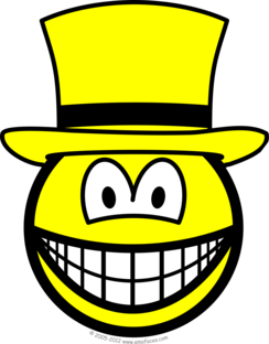 Yellow hat smile
