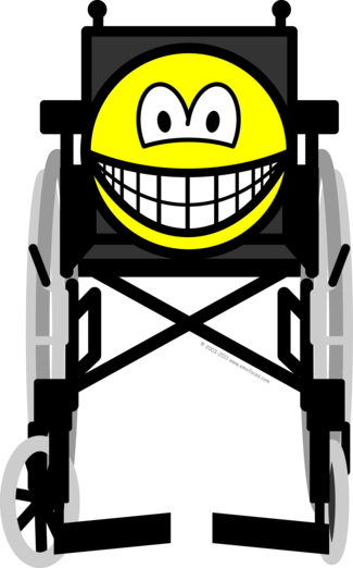 Wheelchair smile